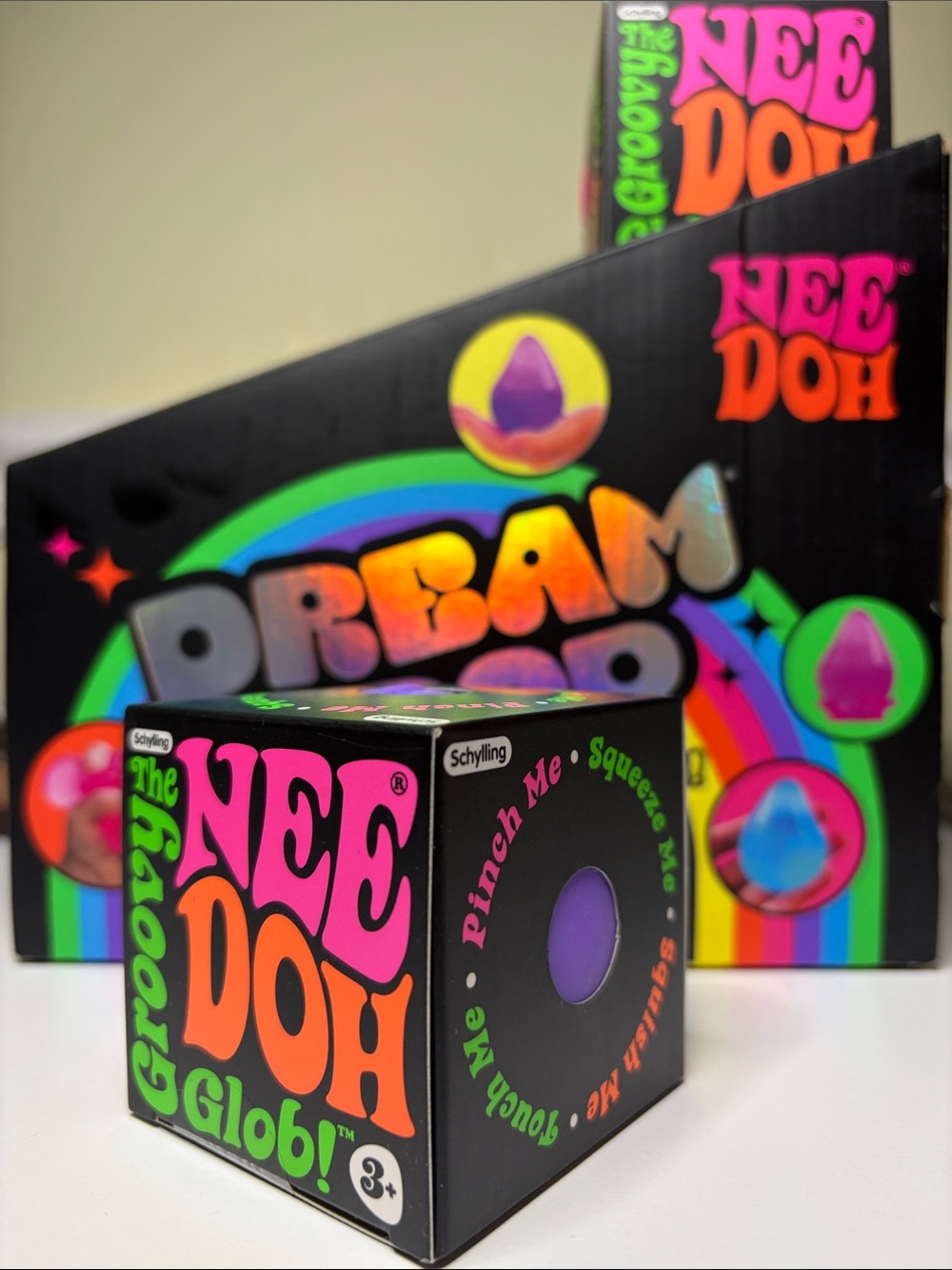 💜 Purple NeeDoh Groovy Glob – Super Soft & Squishy!